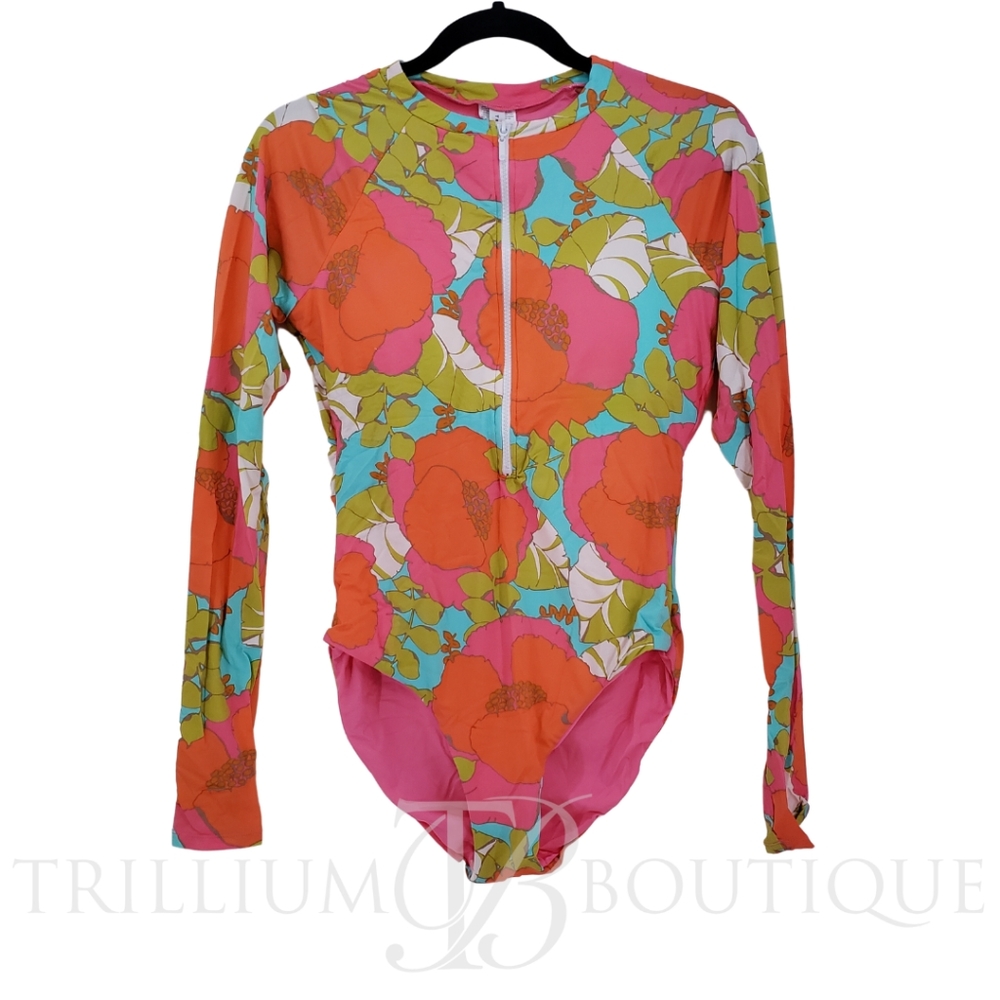 TRINA TURK Women's One-piece Paddle Swimsuit NWT!